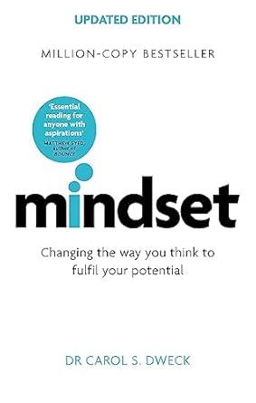Mindset by Carol Dweck book cover